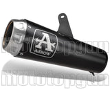 Auspuffendstück Mit Geräuschzulassung Pro-Race Nichrom Schwarz - Arrow Special Parts Kompatibel Mit Cfmoto 800 Nk (2023-2025)