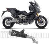 Auspuffendstück Mit Geräuschzulassung Pro-Race Nichrom Schwarz - Arrow Special Parts Kompatibel Mit Honda X-Adv 750 (2025-2026)