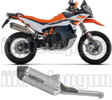 Auspuffendstück Mit Geräuschzulassung Race-Tech Aluminium Carbon - Arrow Special Parts Kompatibel Mit Husqvarna Norden 901 (2022-2023)