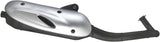Complete Catalytic Exhaust System With Sound Certification Touring Stainless Steel - Leovince Compatible With Mbk Rocket (1996-1998)