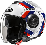 Urban Motorcycle Helmet Hjc I40N Advanced Polycarbonate Mc21 Velu Size 11 Xxl