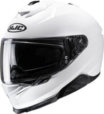 Integralhelm Für Motorrad Hjc I71 Advanced Polycarbonate Perlweiß Seidenmatt Grösse 09 L