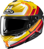 Integralhelm Für Motorrad Hjc I71 Advanced Polycarbonate Mc3Sf Viz Grösse 11 Xxl