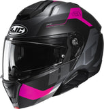 Flip-Up Motorcycle Helmet Hjc I91 Advanced Polycarbonate Composite Mc8Sf Carst Size 09 L