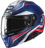 Flip-Up Motorcycle Helmet Hjc I91 Advanced Polycarbonate Composite Mc21Sf Tricus Size 06 Xs