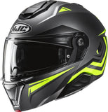 Flip-Up Motorcycle Helmet Hjc I91 Advanced Polycarbonate Composite Mc3Hsf Tricus Size 11 Xxl