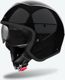 Urban Motorcycle Helmet Airoh J 110 - J135 Composite Carbon Black Glitter Color Size L