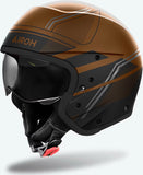 Urban-Helm Für Motorrad Airoh J 110 - J1S29 Composite Carbon Mattbronze Slim Grösse S
