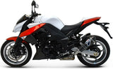 Doppelauspuffanlage Mit Geräuschzulassung Conical Carbon Carbon Cap - Termignoni Kompatibel Mit Kawasaki Z 1000 (2010-2014)