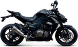 Doppelauspuffanlage Mit Geräuschzulassung Conical Titan Carbon Cap - Termignoni Kompatibel Mit Kawasaki Z 1000 (2010-2014)