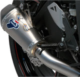 Auspuffendstück Mit Geräuschzulassung Relevance Titan Carbon Cap - Termignoni Kompatibel Mit Kawasaki Zx-10R (2010-2012)