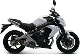 Komplette Auspuffanlage Mit Geräuschzulassung Relevance Carbon Carbon Cap - Termignoni Kompatibel Mit Kawasaki Er-6 N (2012-2016)