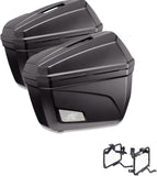 Side Cases K22N + Side Cases Holder - Kappa Moto Compatible With Suzuki Gsx 1250 F (2010-2016)