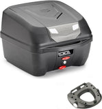 Top Case K320N + Rear Rack Cube - Kappa Moto Compatible With Kawasaki Z 400 (2019-2022)
