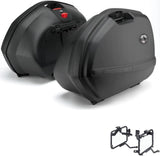 Seitenkoffer K33N + Seitenkoffer-Trager - Kappa Moto Kompatibel Mit Yamaha Fz-6 Fazer (2004-2006)