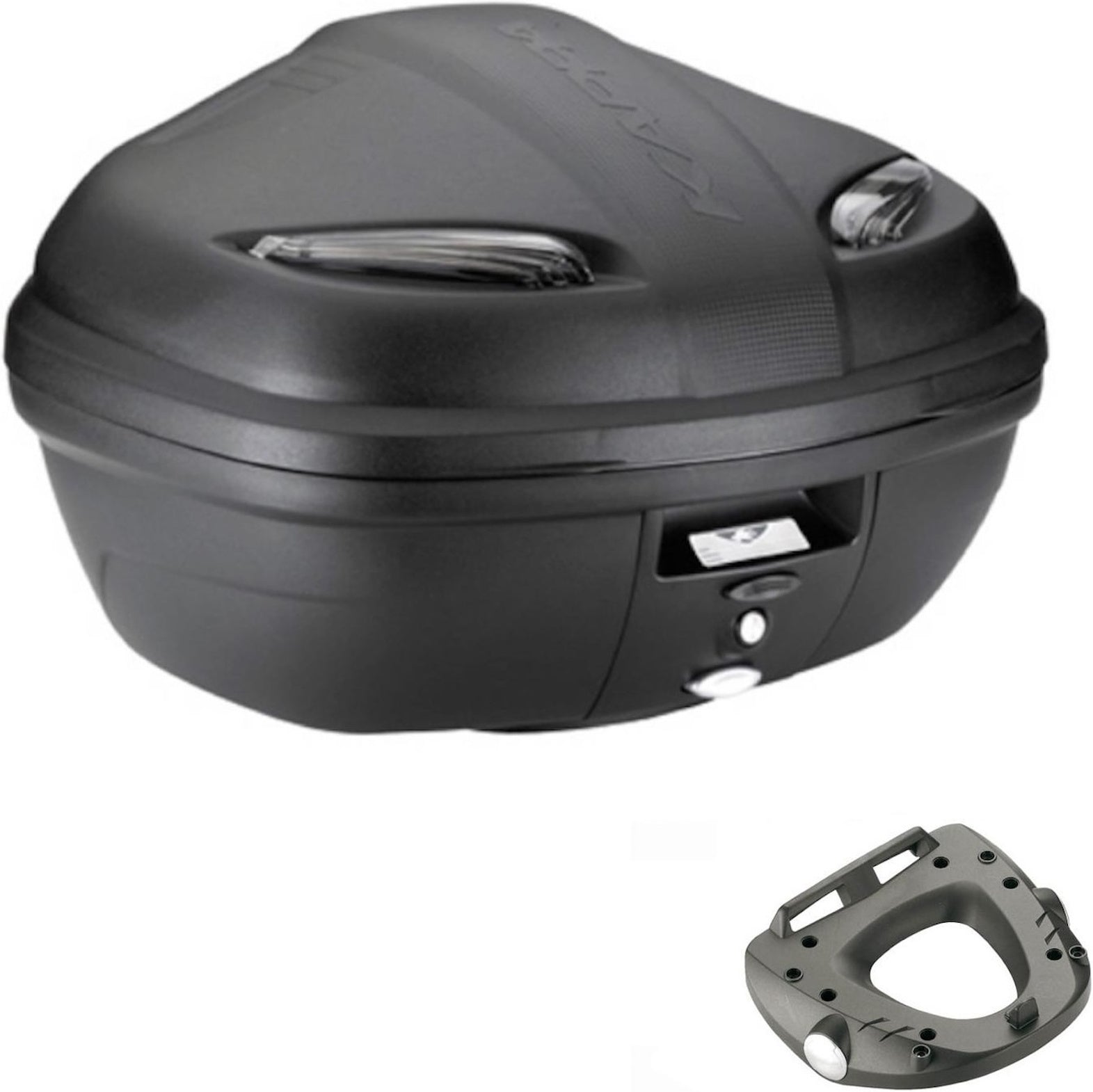 Top Case K47Nt + Rear Rack Manta - Kappa Moto Compatible With Kymco Xciting 400 I S (2018-2023)