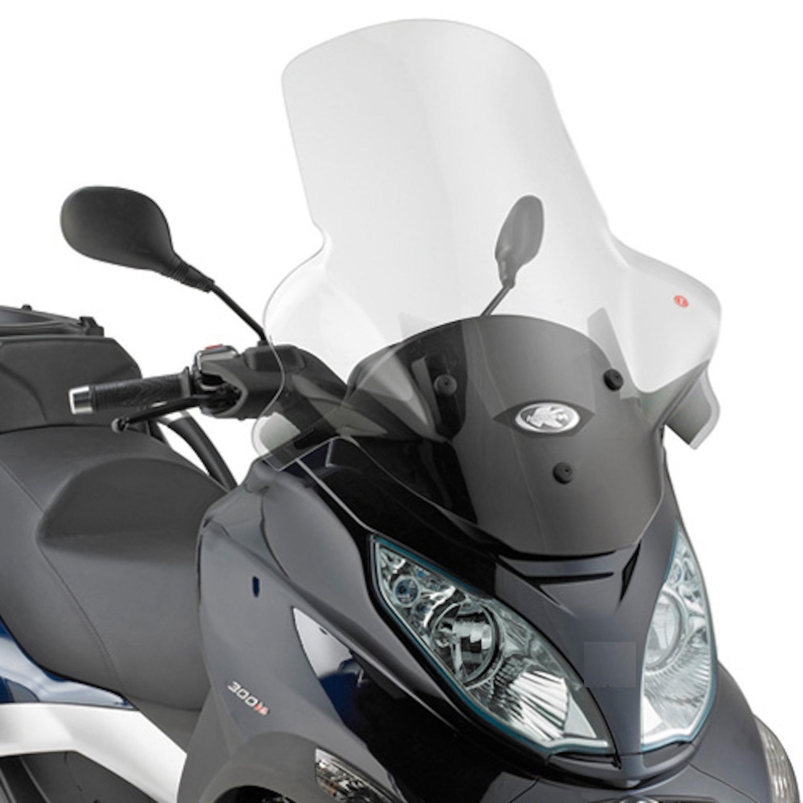 Wind-Screen - Kappa Moto Compatible With Piaggio Mp3 300 Business (2012-2014)