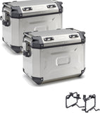 Side Cases Kfr48Apack2 + Side Cases Holder K'Force - Kappa Moto Compatible With Bmw R 1200 Gs Adventure (2006-2013)