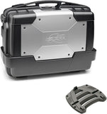 Top Case Kgr33 + Rear Rack Garda - Kappa Moto Compatible With Kawasaki Zr 7 750 S (1999-2004)