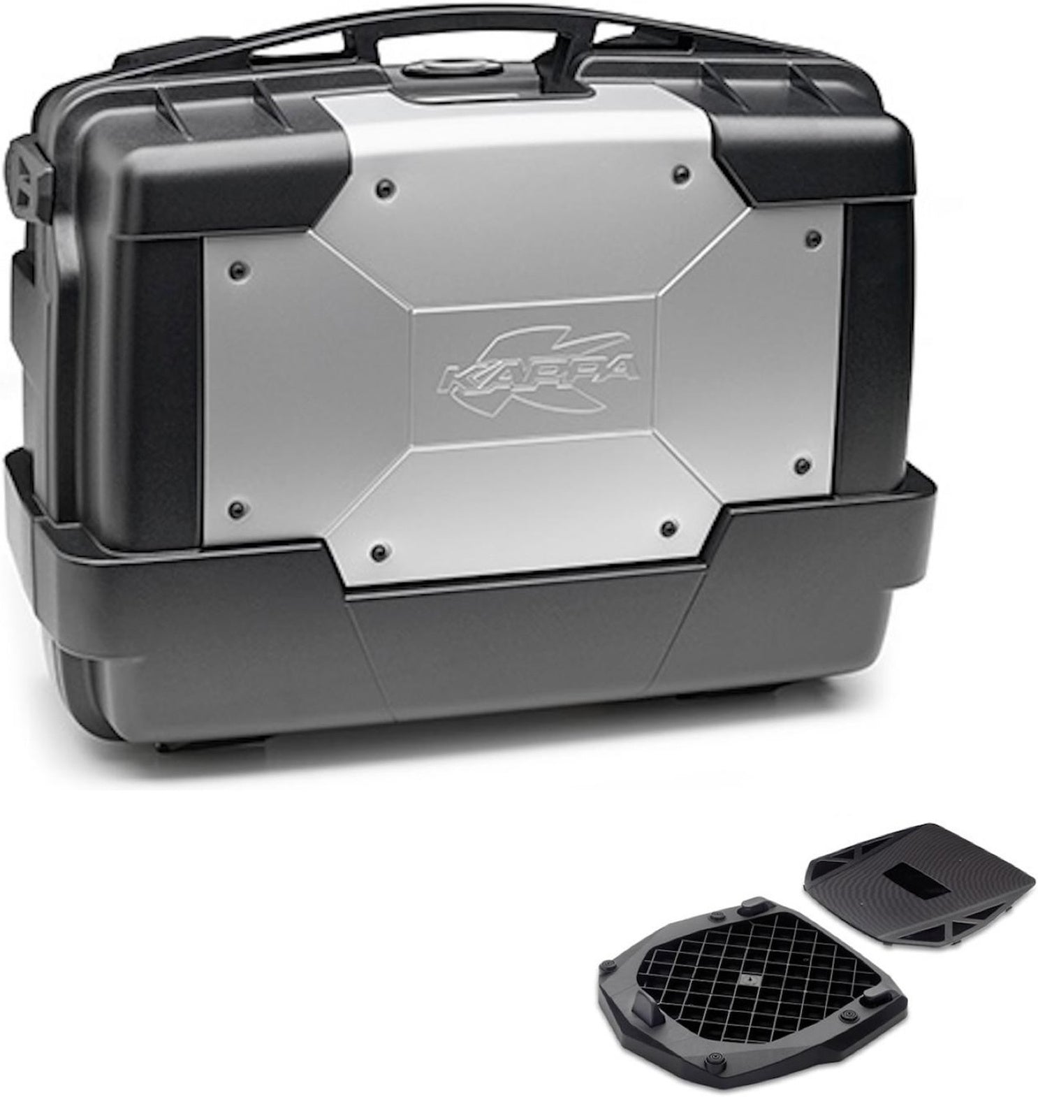 Top Case Kgr33 + Rear Rack Garda - Kappa Moto Compatible With Moto Guzzi V7 850 Stone (2021-2023)