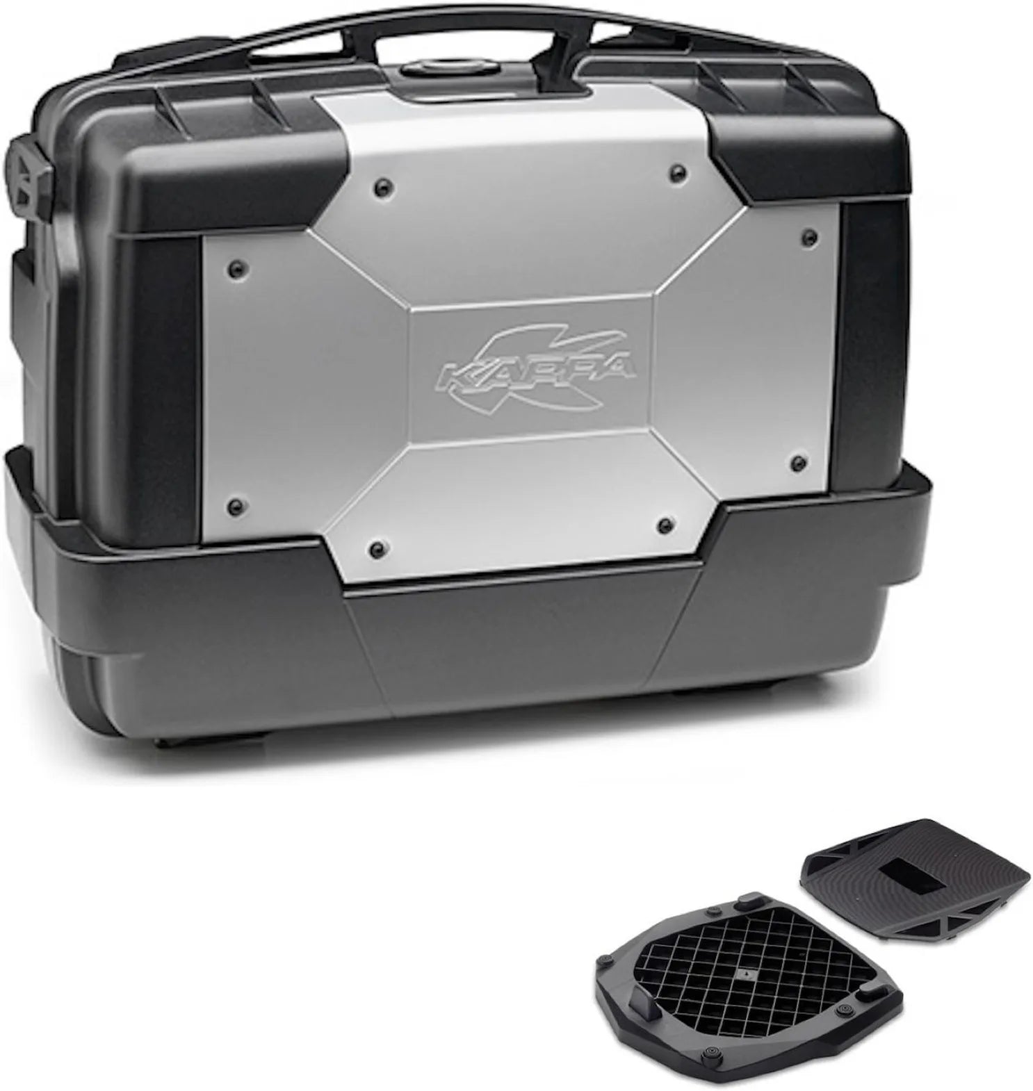 Koffer Kgr33 Garda 33 Lt + Trager Monokey - Kappa Moto Kompatibel Mit Benelli Trk 502 (2021-2023)