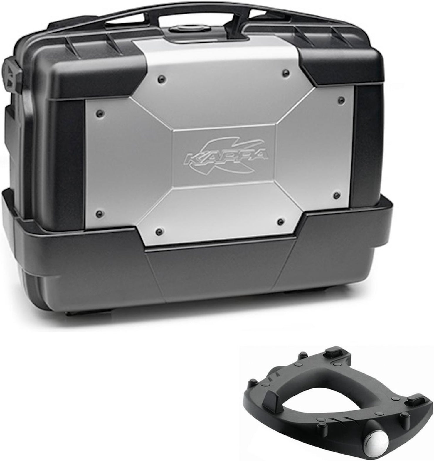 Top Case Kgr33 + Rear Rack Garda - Kappa Moto Compatible With Voge Valico 650 Ds (2021-2023)