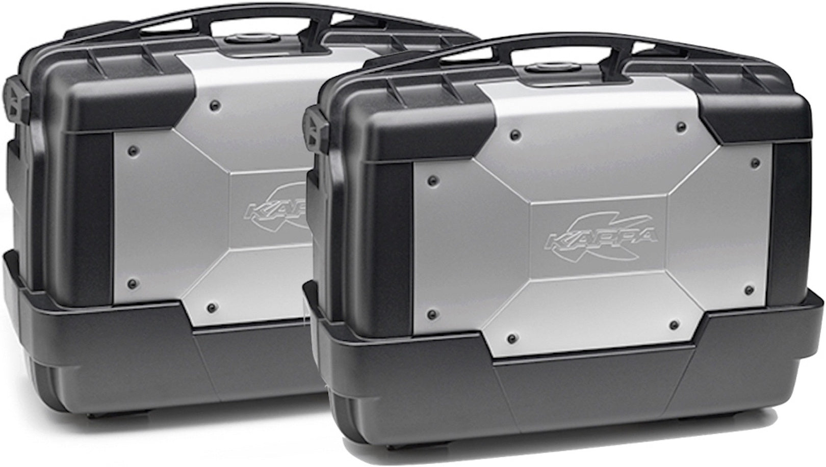 Side-Cases Kgr33Pack2 Garda 33 Lt + Side-Case Holder Monokey - Kappa Moto Compatible With Triumph Bonneville T120 (2016-2023)