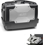 Koffer Kgr46 + Trager Alu Garda - Kappa Moto Kompatibel Mit Ktm 1090 Adventure (2017-2019)