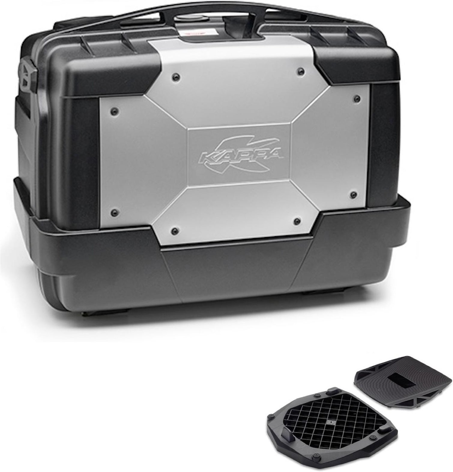 Top Case Kgr46 + Rear Rack Garda - Kappa Moto Compatible With Kawasaki Z 900 Rs (2018-2023)