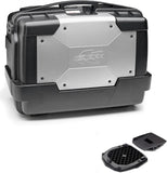 Koffer Kgr46 + Trager Garda - Kappa Moto Kompatibel Mit Yamaha X-Max 125 - 250 (2010-2013)