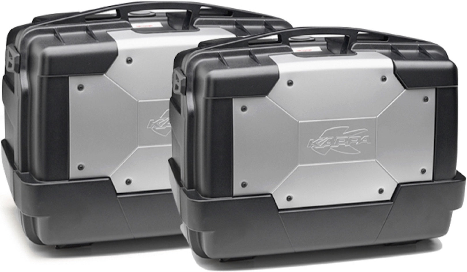 Side-Cases Kgr46Pack2 Garda 46 Lt + Side-Case Holder Monokey - Kappa Moto Compatible With Moto Guzzi V7 Stone (2021)