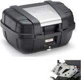 Top Case Kgr52 + Rear Rack Aluminium Garda - Kappa Moto Compatible With Bmw R 1200 Rt (2014-2018)