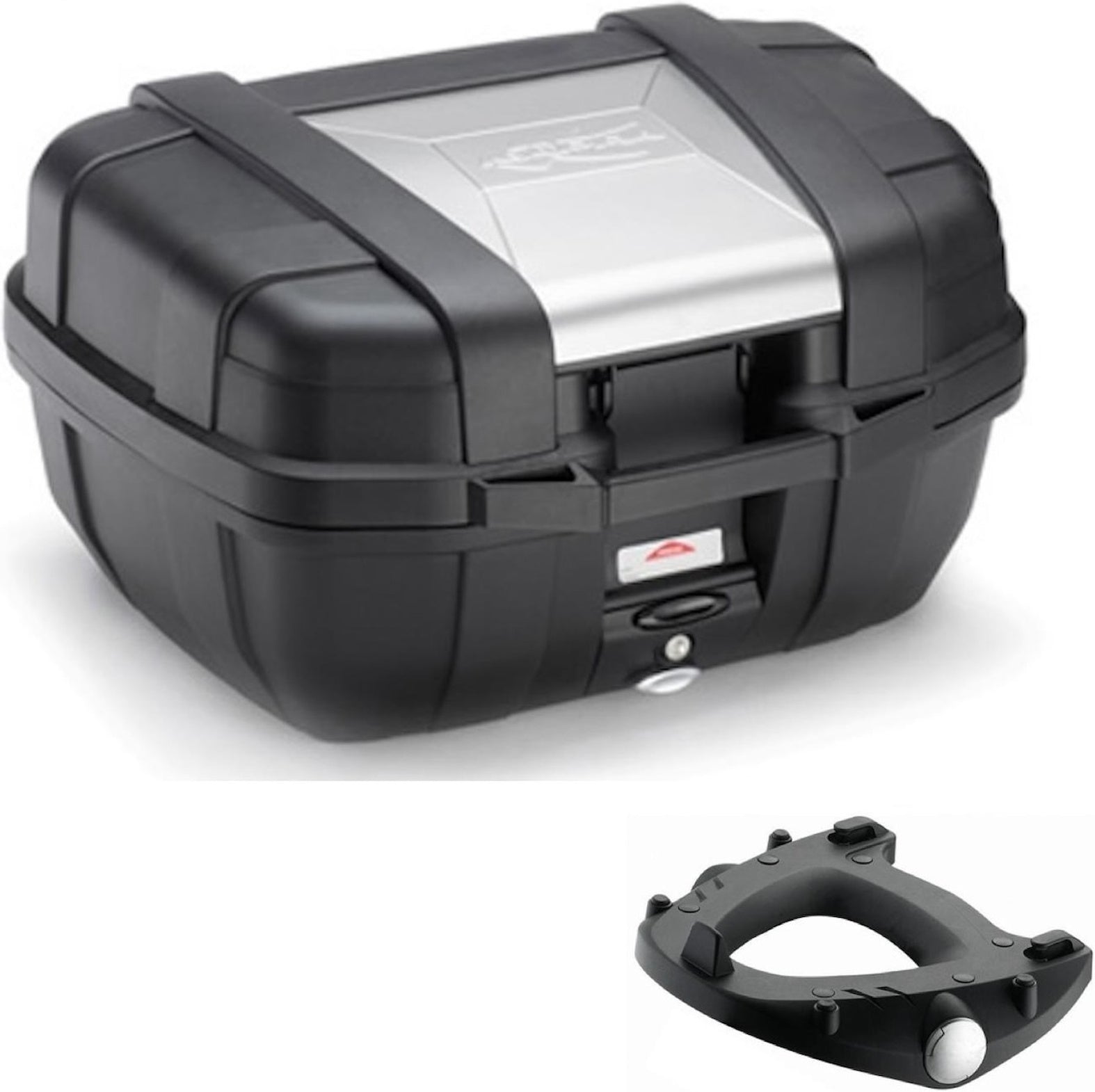 Top Case Kgr52 + Rear Rack Garda - Kappa Moto Compatible With Voge Valico 650 Ds (2021-2023)