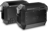 Side-Cases Kms36B K'Mission + Side-Case Holder Aluminium - Kappa Moto Compatible With Honda Cbf 500 (2004-2012)