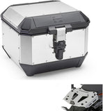 Top Case Kms44A + Rear Rack Aluminium K'Mission Aluminium - Kappa Moto Compatible With Suzuki Dl 1000 V-Strom (2017-2019)