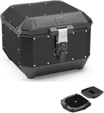 Koffer Kms44B + Trager K'Mission Aluminium - Kappa Moto Kompatibel Mit Honda Sw-T 400 - 600 (2009-2017)