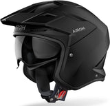 Urban-Helm Für Motorrad Airoh Kombakt - Ko11 Thermoplastic Hrt Mattschwarz Color Grösse L