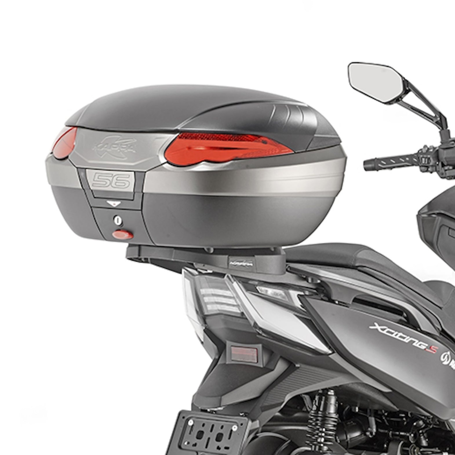 Rear Rack Monokey - Kappa Moto Compatible With Kymco Xciting 400 I S (2018-2023)