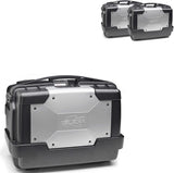 Top Case Kgr33 + Side-Cases Kgr33 + Side-Case Holder - Kappa Moto Compatible With Triumph Bonneville T100 (2017-2022)