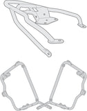 Rear-Rack Monolock + Side-Case Holder Retro Fit - Kappa Moto Compatible With Triumph Bonneville T100 (2017-2022)