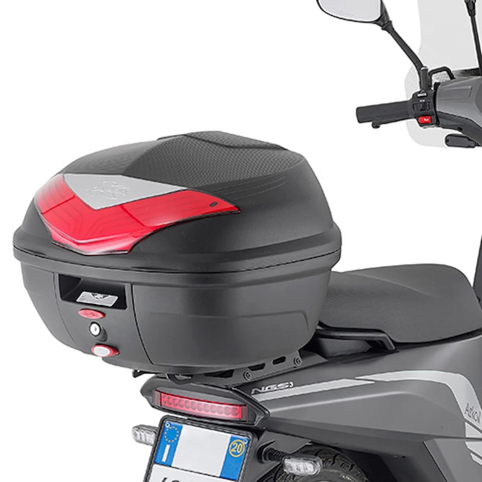 Trager Monolock - Kappa Moto Kompatibel Mit Askoll Ngs1 Ngs2 Ngs3 (2020-2023)