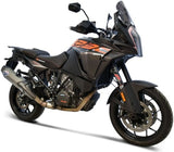 Auspuffendstück Mit Geräuschzulassung Edelstahl Carbon Cap - Termignoni Kompatibel Mit Ktm 1290 Super Adventure (2019-2020)