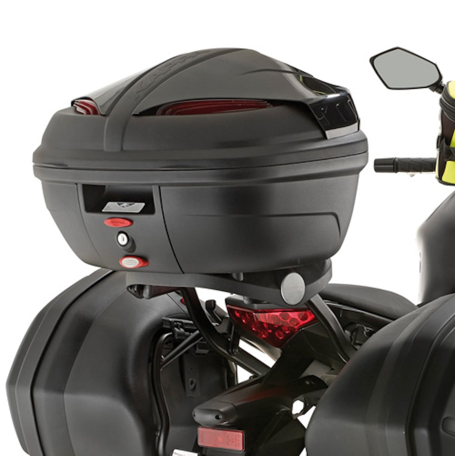Rear Rack Monolock - Kappa Moto Compatible With Kawasaki Er-6 N (2012-2016)
