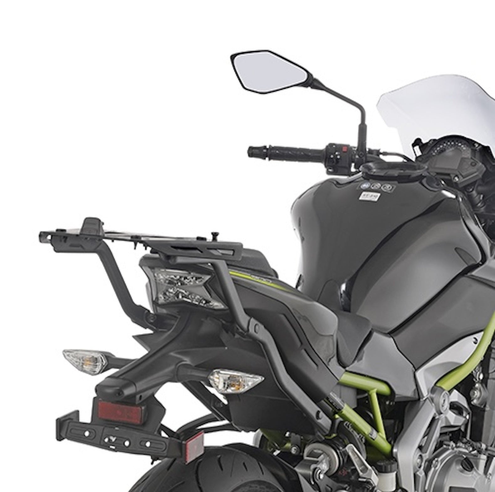 Rear Rack Monokey - Kappa Moto Compatible With Kawasaki Z 900 (2017-2019)