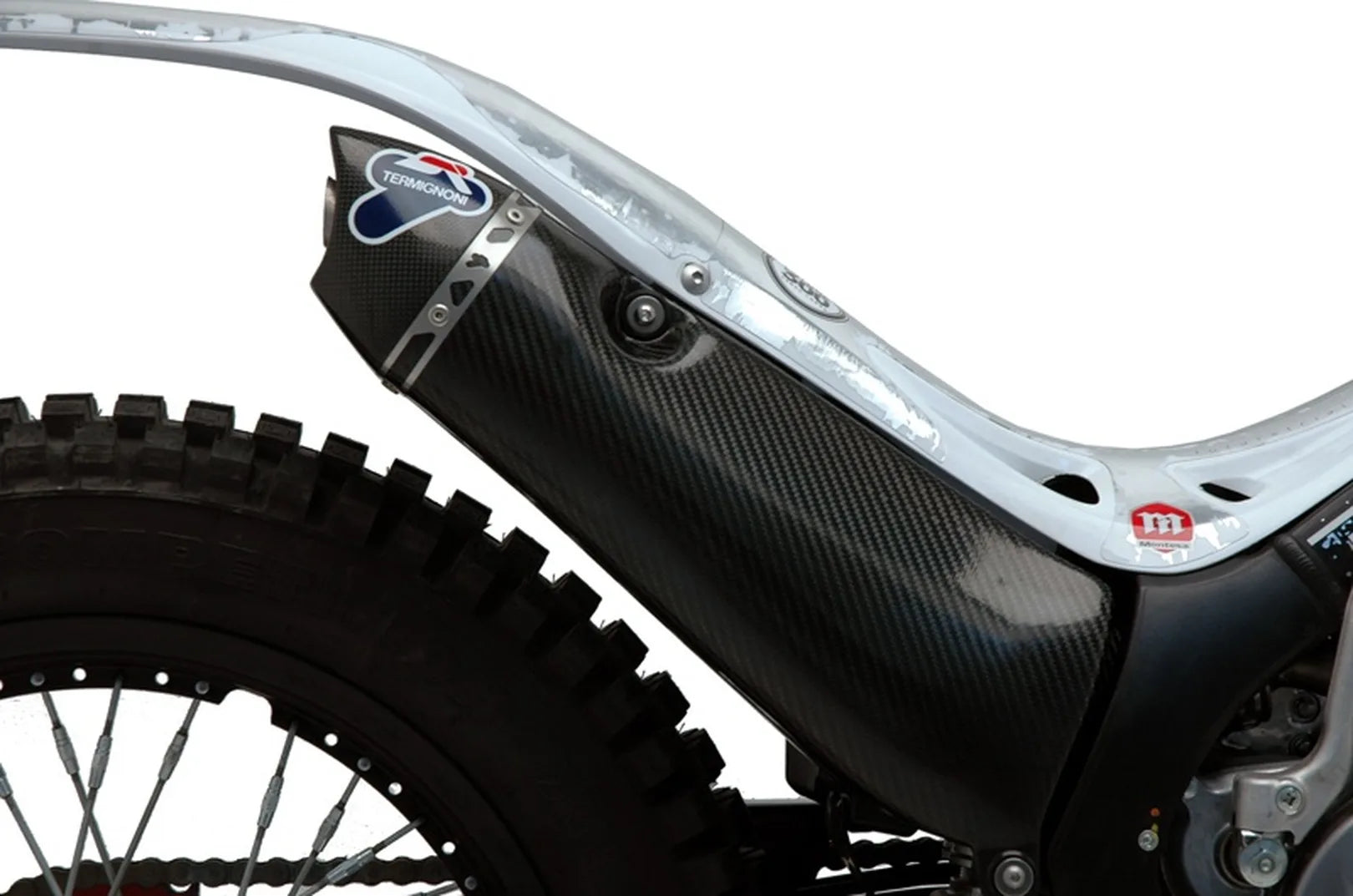 Komplette Auspuffanlage Ohne Katalysator Und Ohne Geräuschzulassung Carbon T Carbon Cap - Termignoni Kompatibel Mit Montesa Cota 260 4Rt