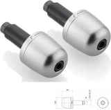 Couple Bar-End Plugs Ma302A - Rizoma Compatible With Bmw R 1200 Gs (2013-2018)