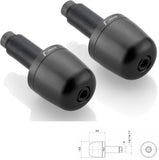 Couple Bar-End Plugs Ma302B - Rizoma Compatible With Bmw G 310 Gs (2018-2019)