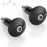 Couple Bar-End Plugs Ma531B - Rizoma Compatible With Honda Integra 700 (2012-2013)
