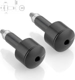 Couple Bar-End Plugs Ma533B - Rizoma Compatible With Bmw G 310 Gs (2018-2019)