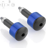 Couple Bar-End Plugs Ma533U - Rizoma Compatible With Kawasaki Er-6 N Abs (2012-2015)